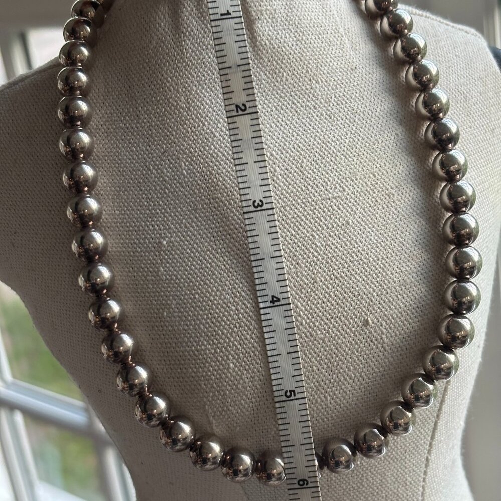 Vintage Tiffany & Co. Hardwear Ball Necklace in Sterling Silver - Picture 3 of 6
